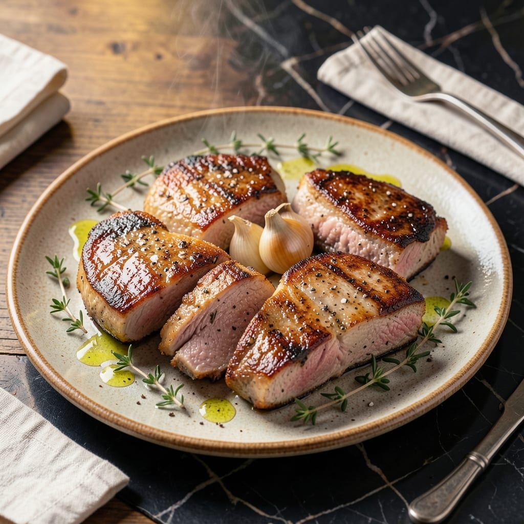 Recipe for Pork Chops: Garlic Butter Baste for Juicy Cuts
