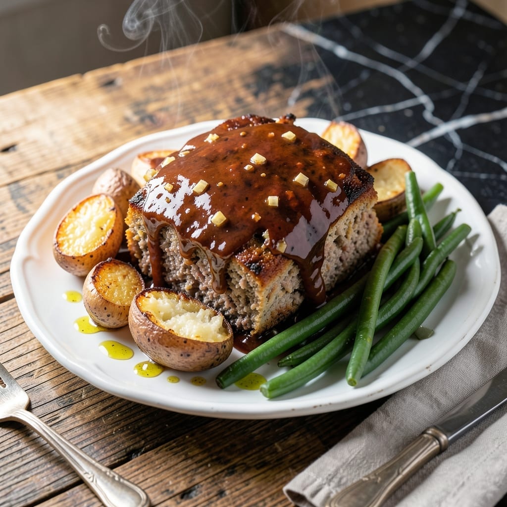 Old Fashioned Meatloaf Recipe With BBQ Sauce: Classic Comfort With Savory Glaze