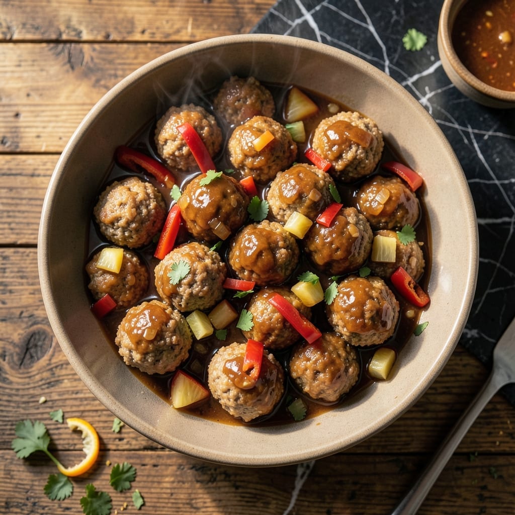 Meatball Slow Cooker Recipe Sweet and Sour: Effortless Tangy Bites for Busy Days