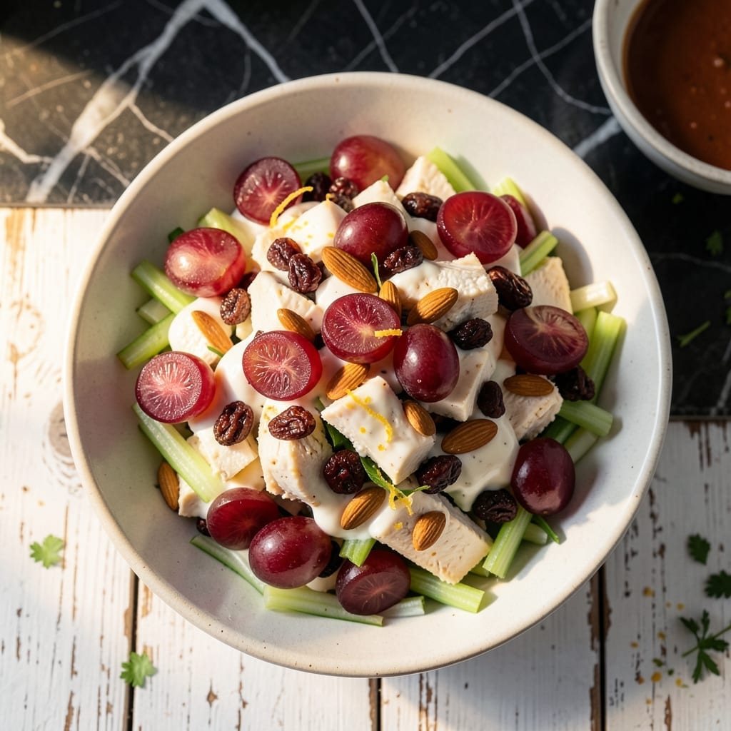 Chicken Salad Recipe With Grapes and Cranberries: Fresh Fruit Burst in Every Bite