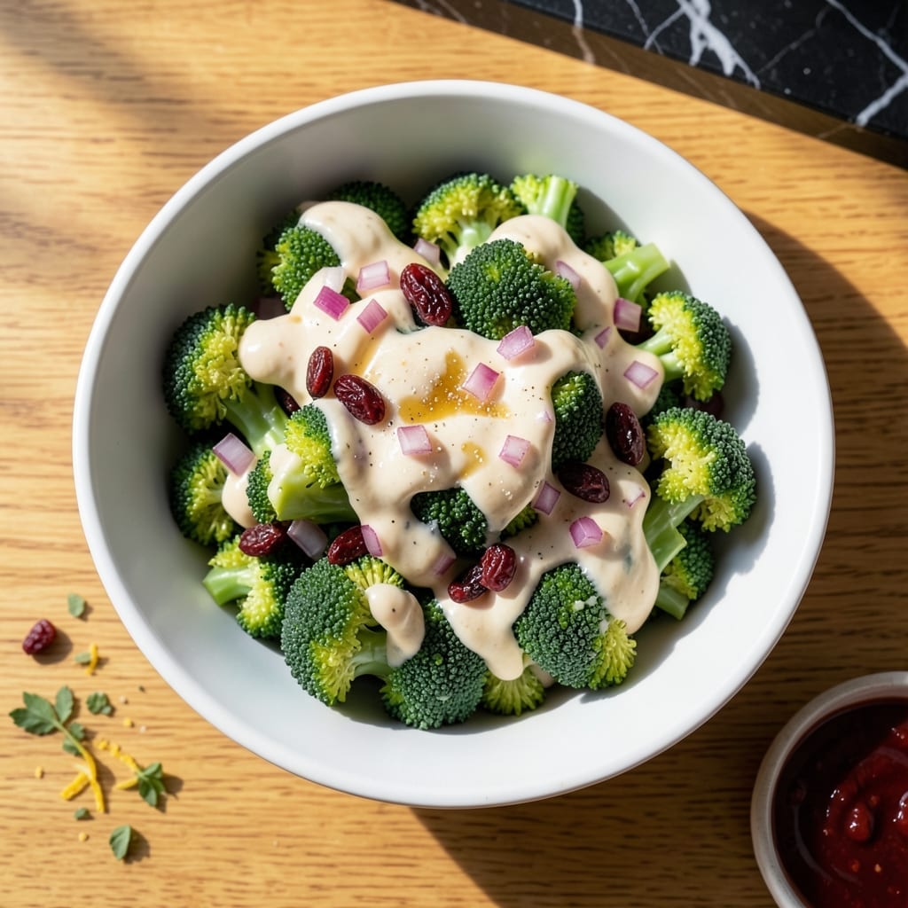 Broccoli Salad Recipe for Weight Loss: Low-Carb Crunch With Zesty Tang Broccoli Salad Recipe for Weight Loss: Low-Carb Crunch With Zesty Tang