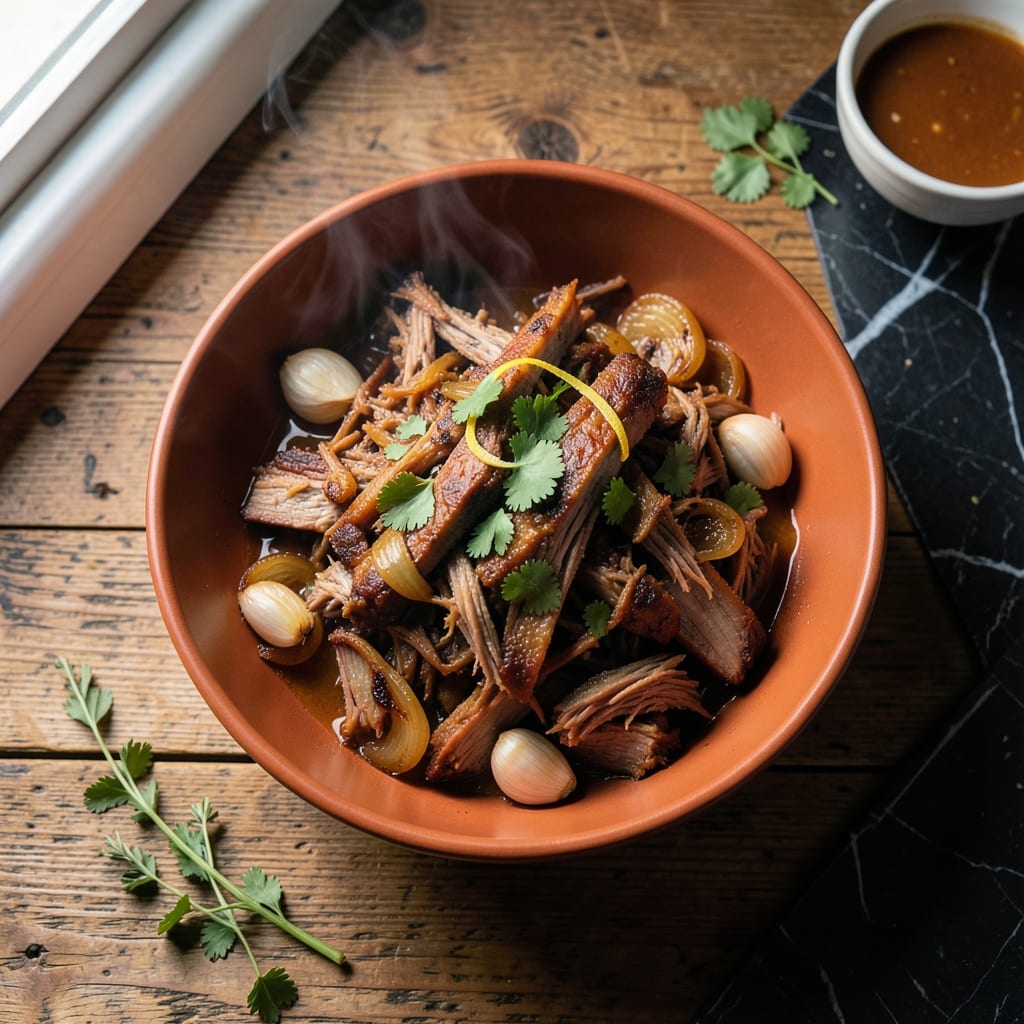 Spanish Pulled Pork Recipe Slow Cooker: Smoky Adobo-Infused Tenderness