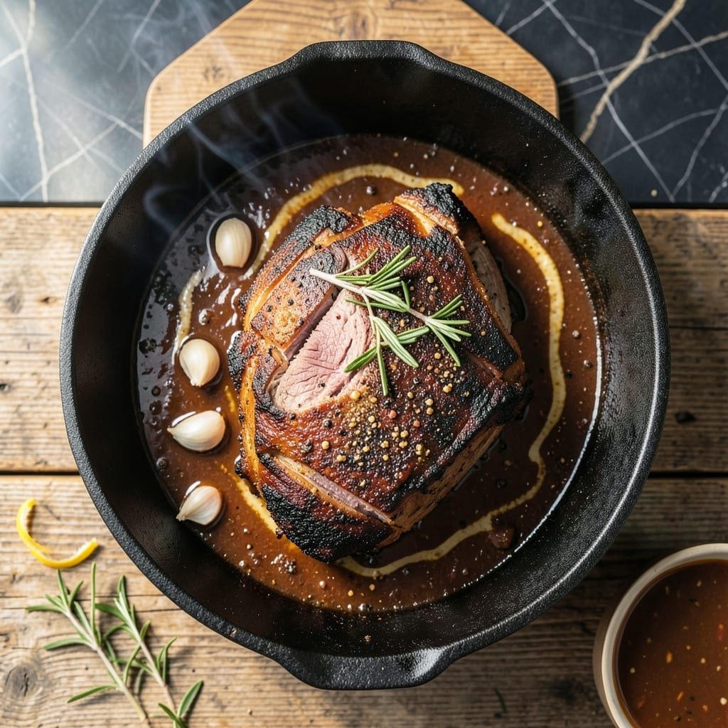 BBQ Brisket Recipe Oven: Dutch Oven Braised to Smoky Tenderness