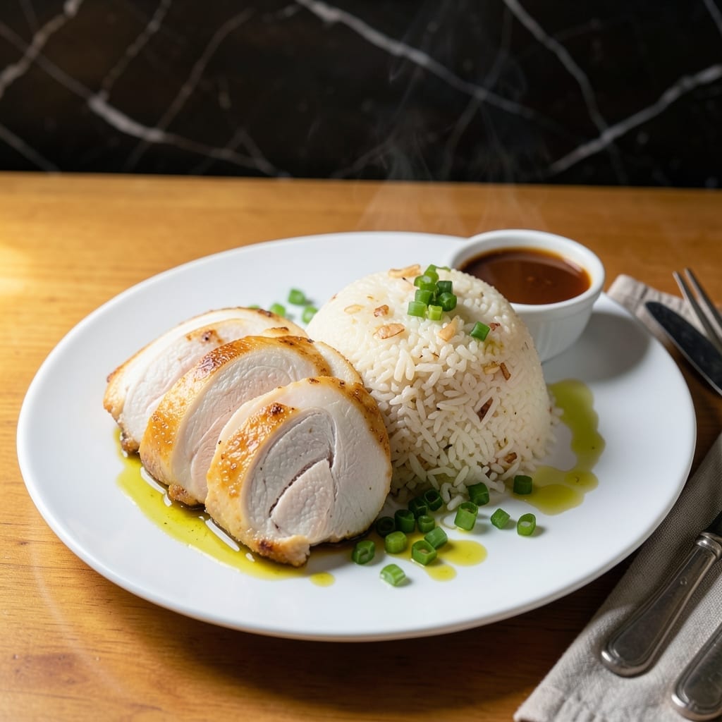 Hainanese Chicken Recipe Singapore: Silky Smooth Poached Perfection
