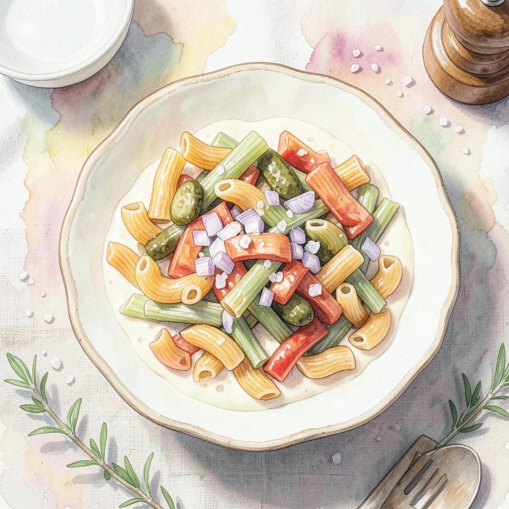 Find A Recipe For Macaroni Salad: Classic Picnic Side With Crunchy Veggies Find A Recipe For Macaroni Salad: Classic Picnic Side With Crunchy Veggies