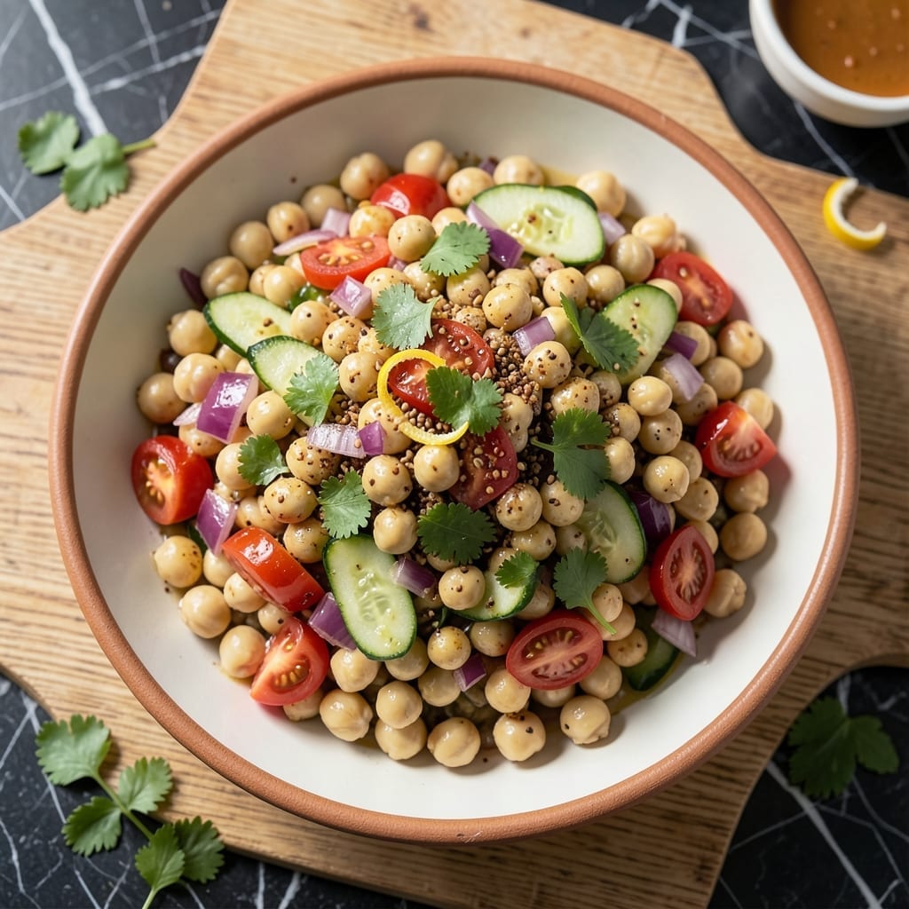 Chana Salad Recipe Indian: Spiced Chickpea Freshness in Every Bite Chana Salad Recipe Indian: Spiced Chickpea Freshness in Every Bite