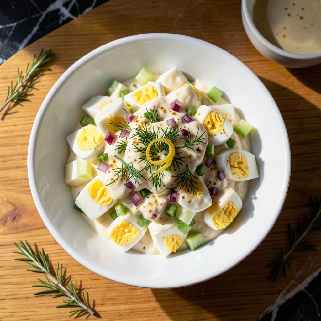 I Need a Recipe for Egg Salad: Classic Creamy Spread With Dill Freshness