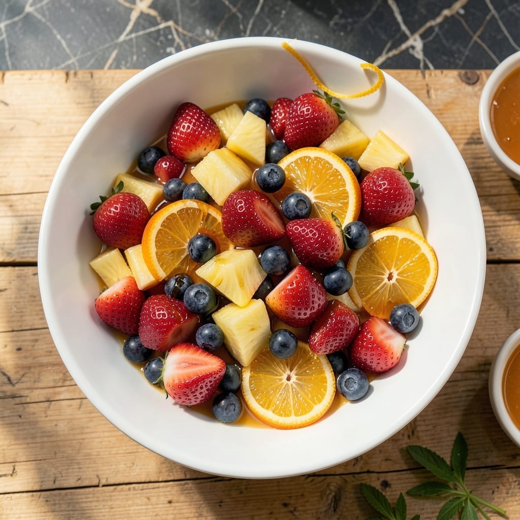 Fruit Salad Recipe With Honey and Orange Juice: Bright Citrus-Kissed Freshness