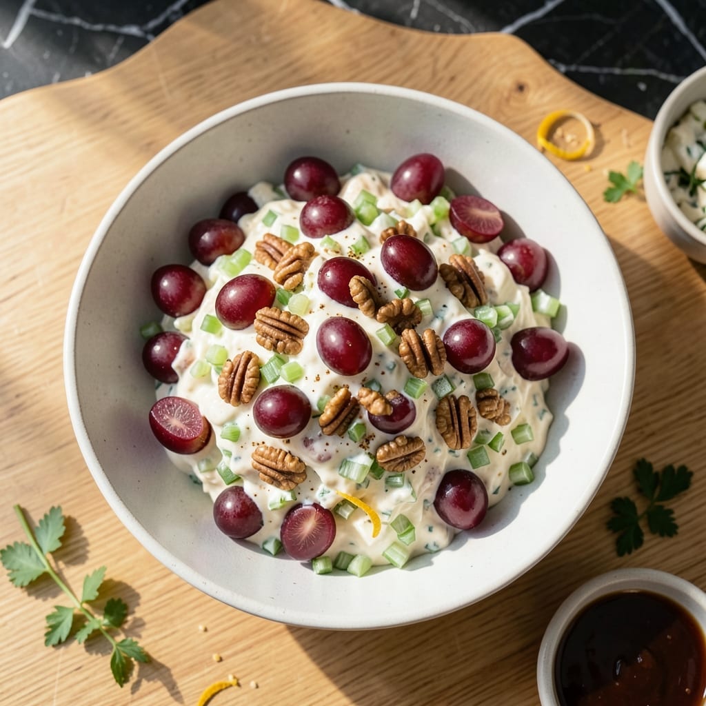 Chicken Salad Recipe W Grapes: Classic Creamy Mix With Juicy Bursts