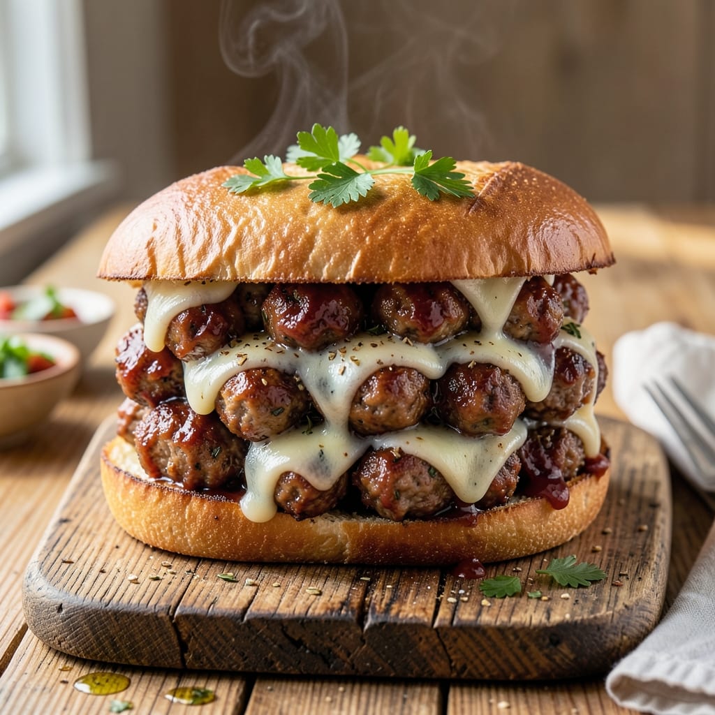 Meatball Sub Sandwich Recipe Crock Pot: Slow-Cooked Saucy Perfection