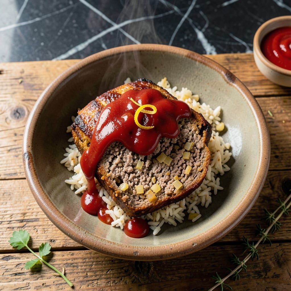 Meatloaf Recipe Using Rice: Moist Texture With Pantry Staple Binder