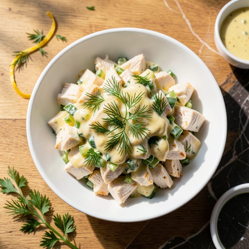 Chicken Salad Recipe No Grapes: Crunchy Celery and Herb Infusion
