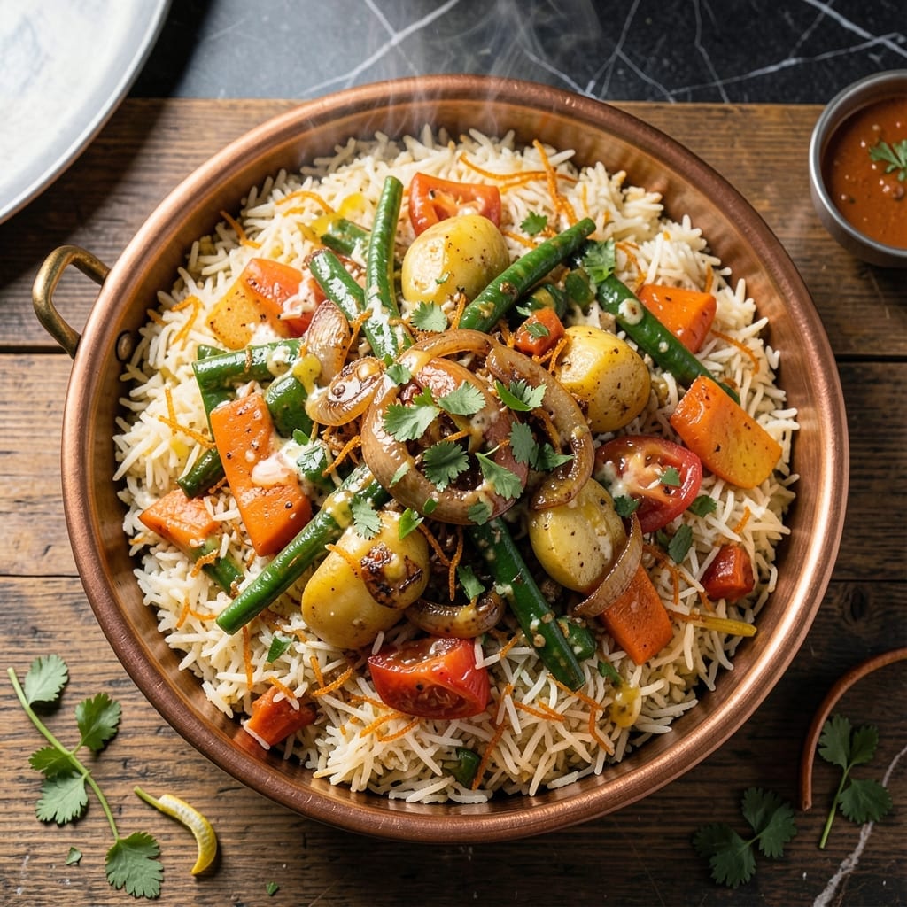 Veg Biryani Recipe Hyderabadi Style