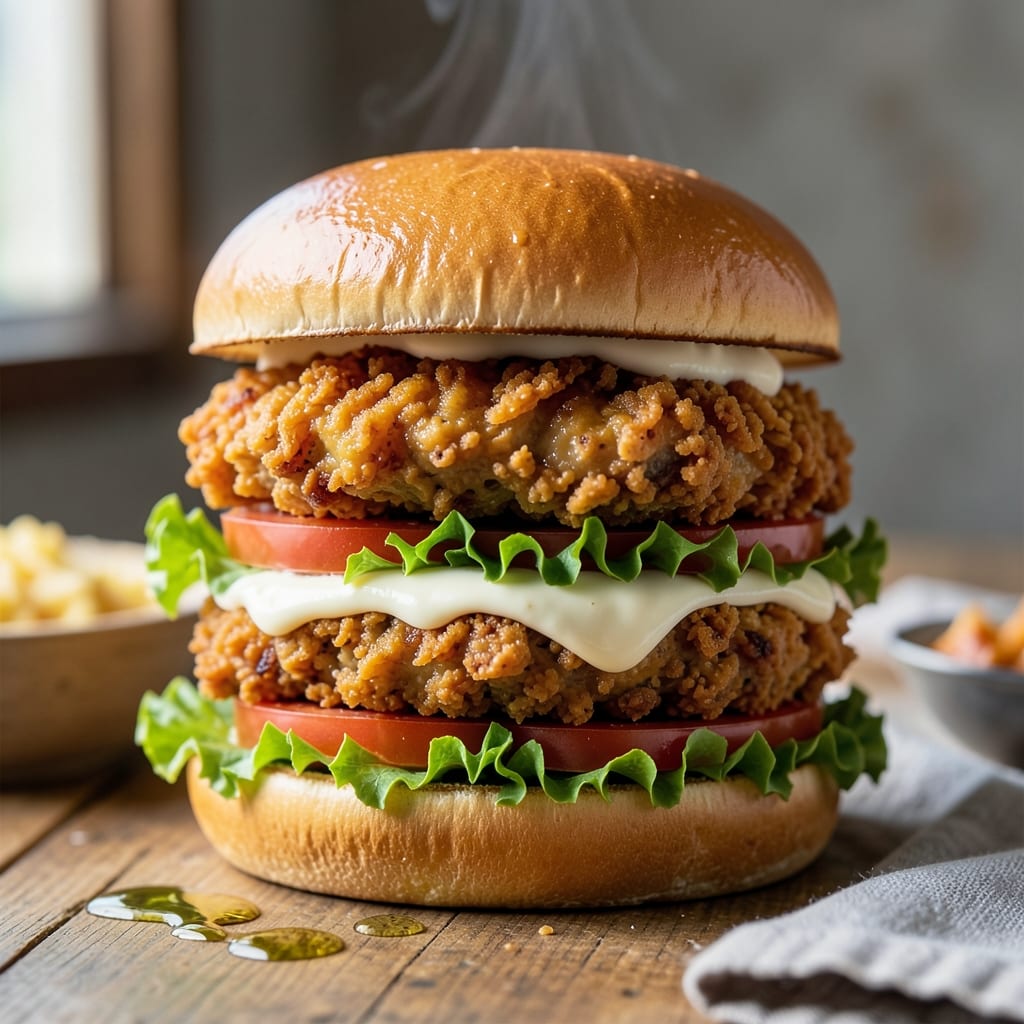 KFC Original Recipe Chicken Sandwich: Copycat Crispy Perfection