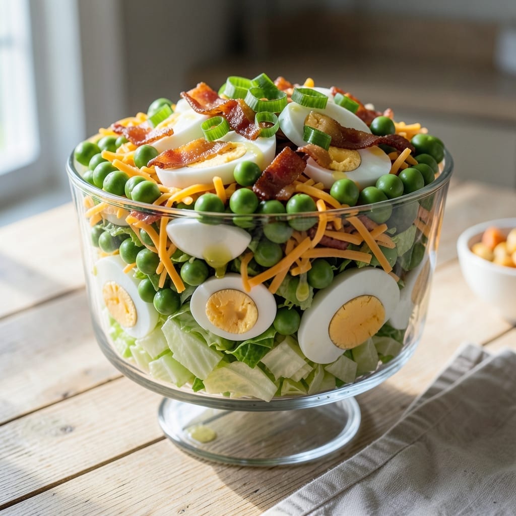7 Layer Salad Recipe Pioneer Woman: Classic Creamy Picnic Side With a Twist 7 Layer Salad Recipe Pioneer Woman: Classic Creamy Picnic Side With a Twist