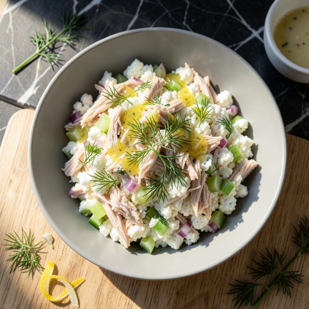 Tuna Salad Recipe With Cottage Cheese: High-Protein Creamy Twist Tuna Salad Recipe With Cottage Cheese: High-Protein Creamy Twist