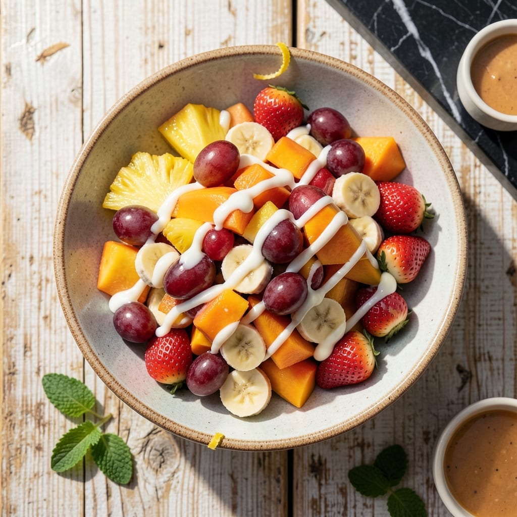 Fruit Salad Recipe With Lechera: Tropical Creaminess in Every Bite Fruit Salad Recipe With Lechera: Tropical Creaminess in Every Bite
