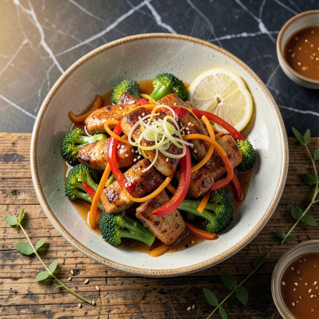 Lemon Chicken Stir Fry Recipe With Vegetables: Zesty Wok-Tossed Dinner in 20 Minutes