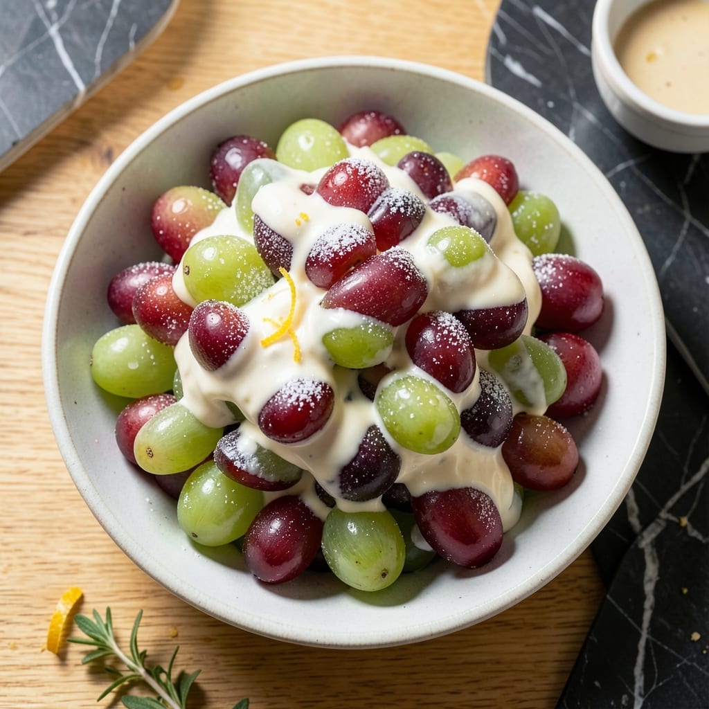 Grape Salad Recipe With Condensed Milk: Sweet Creamy Cluster Delight