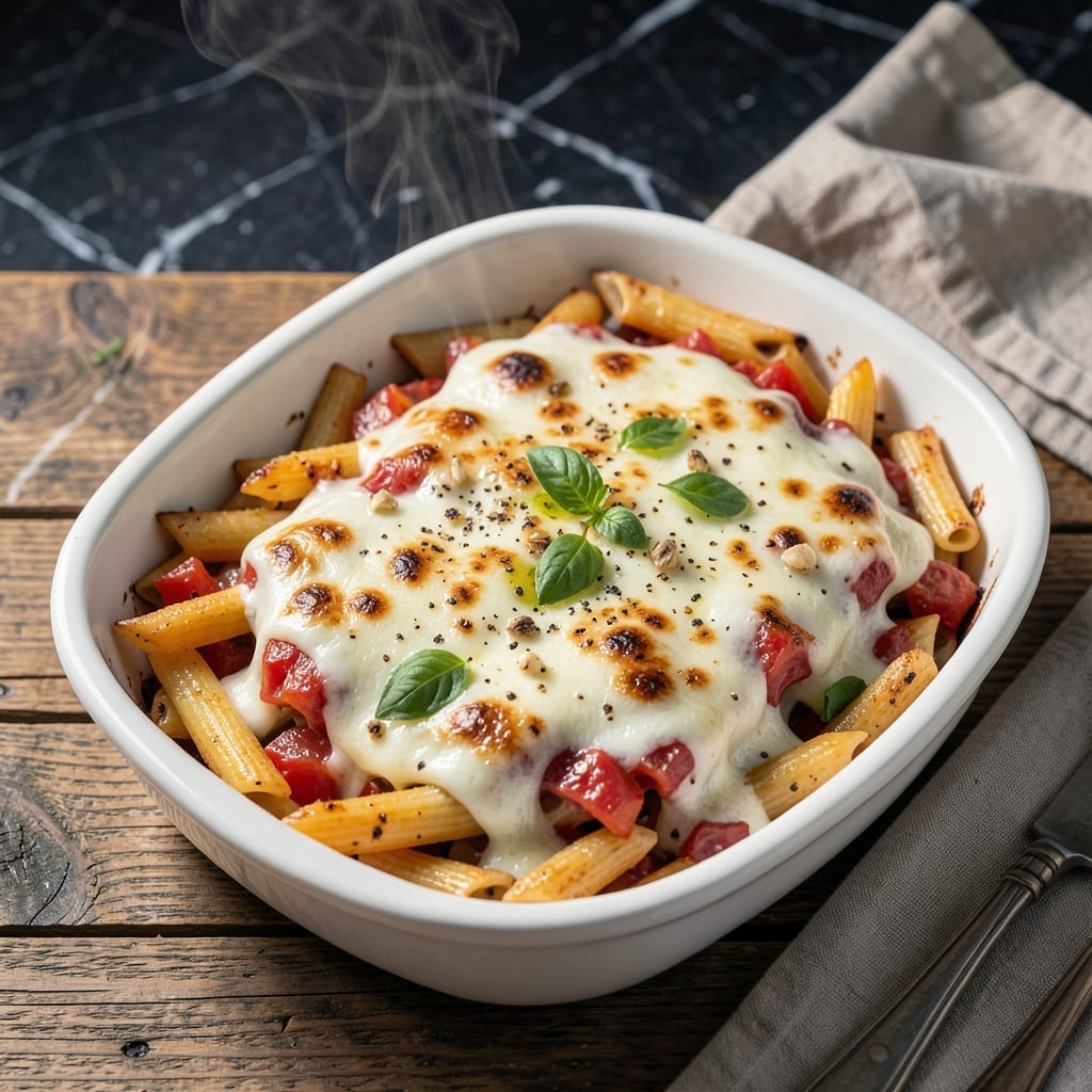 Giada's Baked Pasta Recipe: Three-Cheese Velvety Layers Giada's Baked Pasta Recipe: Three-Cheese Velvety Layers