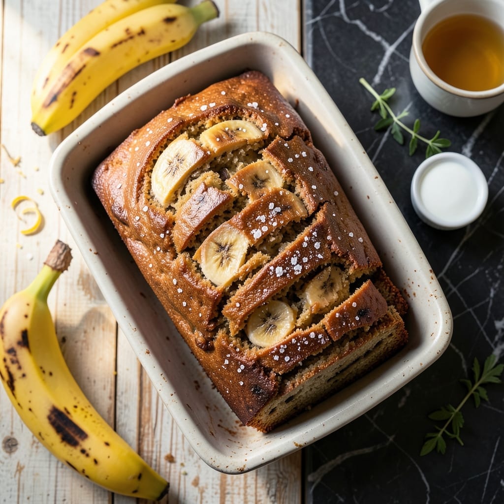 Banana Bread Recipe No Baking Soda: Fluffy Texture With Vinegar Reaction