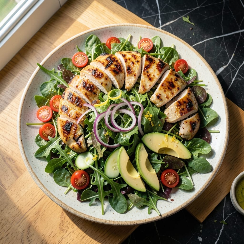 Composed Salad Recipe With Ingredients and Procedures: Artful Layers of Freshness and Flavor Composed Salad Recipe With Ingredients and Procedures: Artful Layers of Freshness and Flavor
