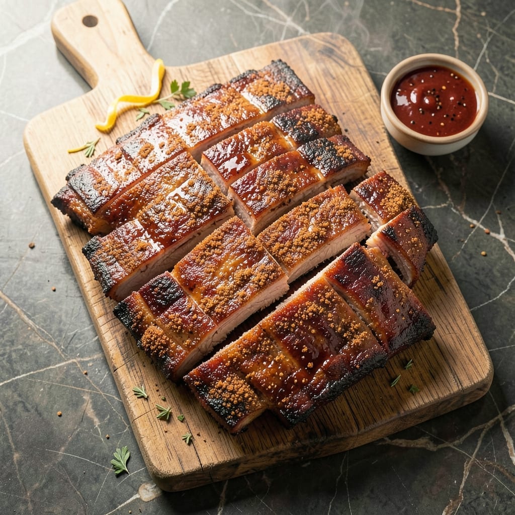 St Louis Style Ribs BBQ Recipe Oven: Dry-Rubbed and Sticky Glazed
