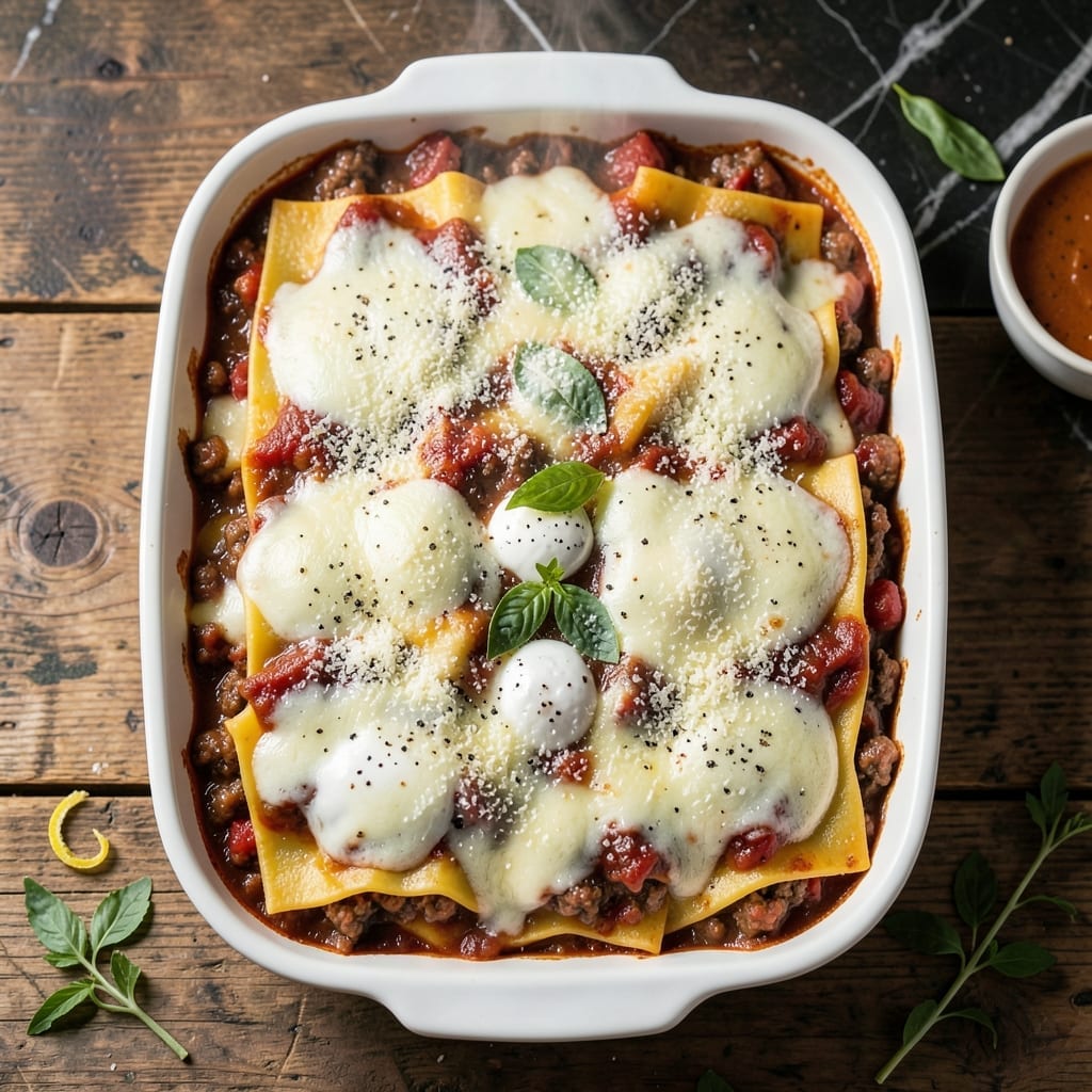 Lasagna Recipe With Fresh Pasta Sheets: Layers of Richness With Silky Noodles