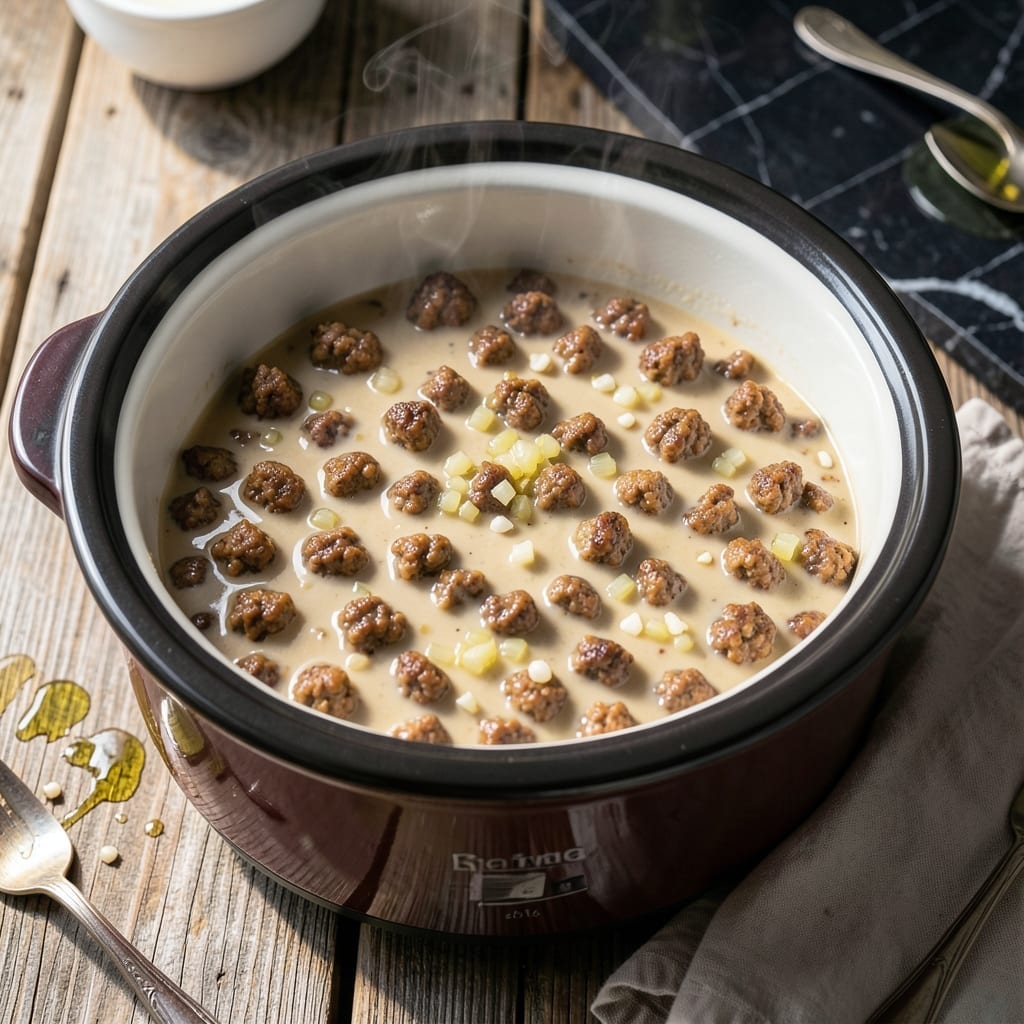 Sausage Gravy Recipe Crock Pot: Slow-Cooked Southern Creaminess