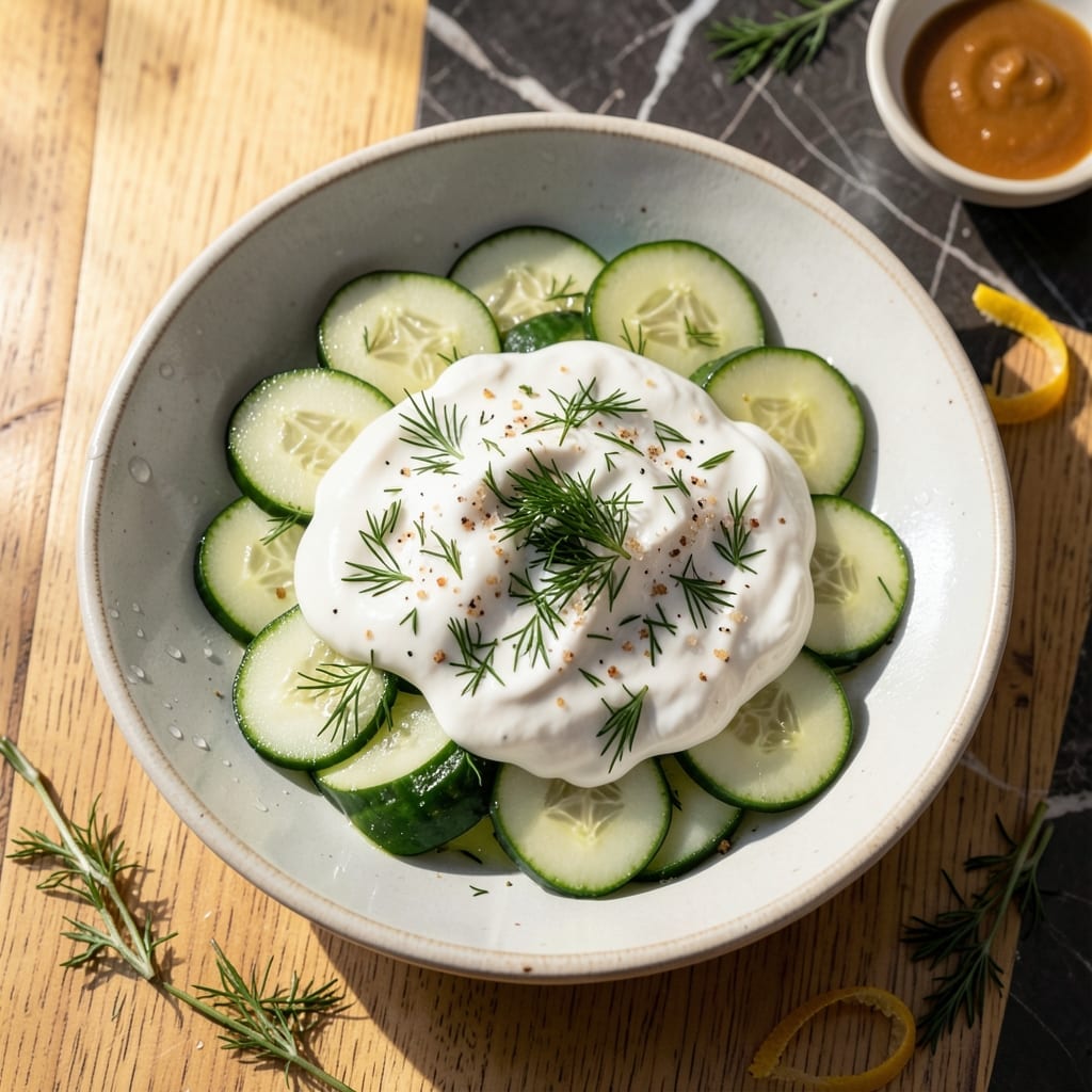 Cucumber Dill Salad Recipe Sour Cream: Cool Crispness With Herbal Zing Cucumber Dill Salad Recipe Sour Cream: Cool Crispness With Herbal Zing