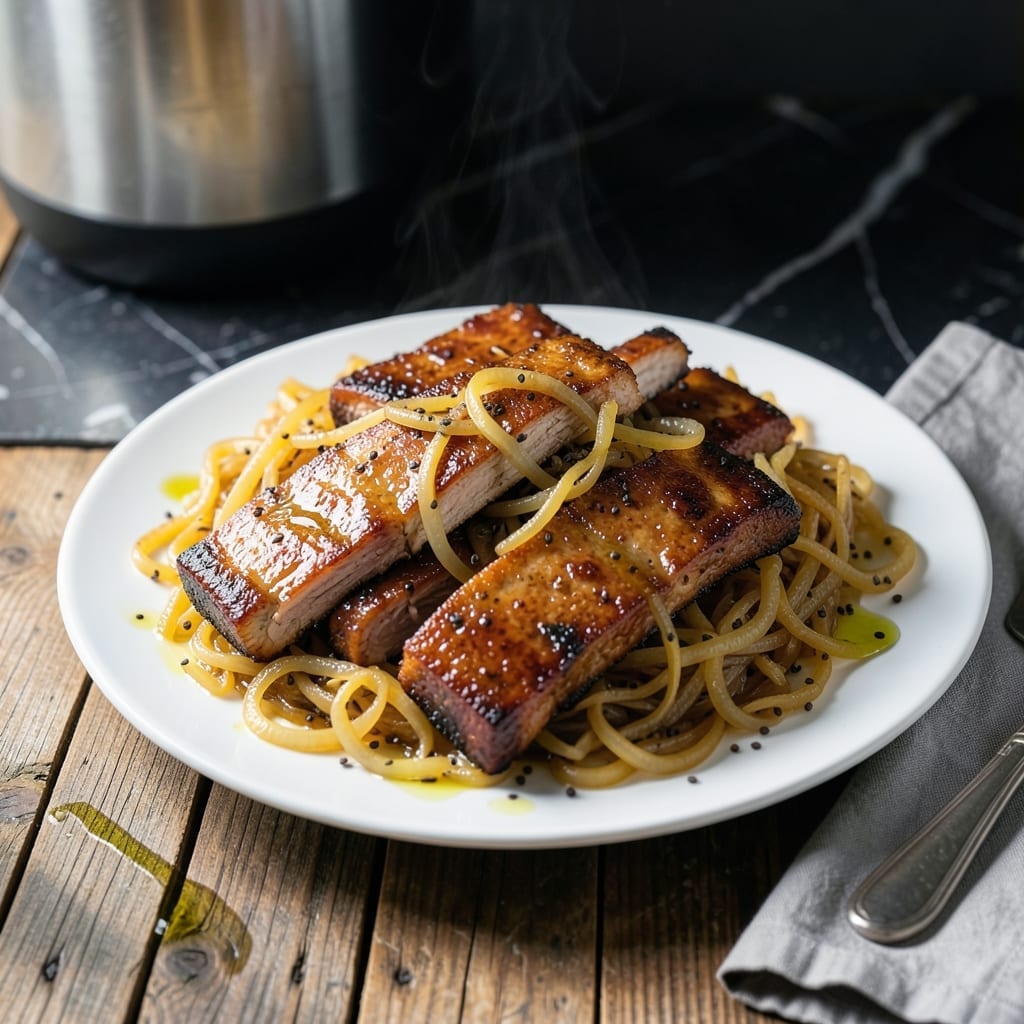 Instant Pot Recipe for Pork Ribs and Sauerkraut: Tangy Braised Tenderness in 60 Minutes
