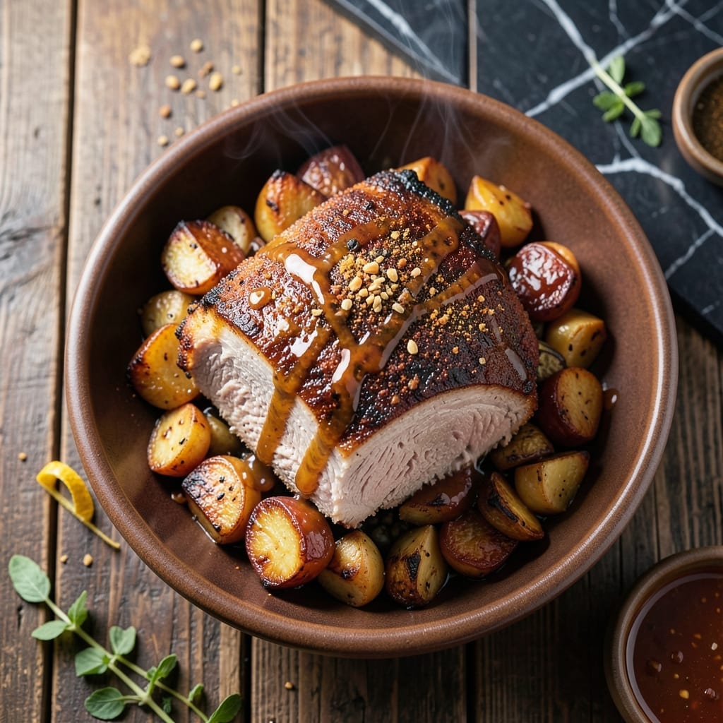 BBQ Pork Roast Recipe Oven: Smoky Tender Bites with Dry Rub Magic