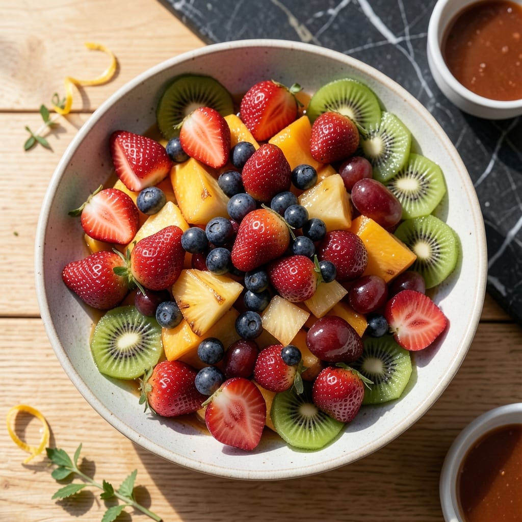 Martha Stewart's Fruit Salad Recipe: Vibrant Medley with Honey-Lime Glaze