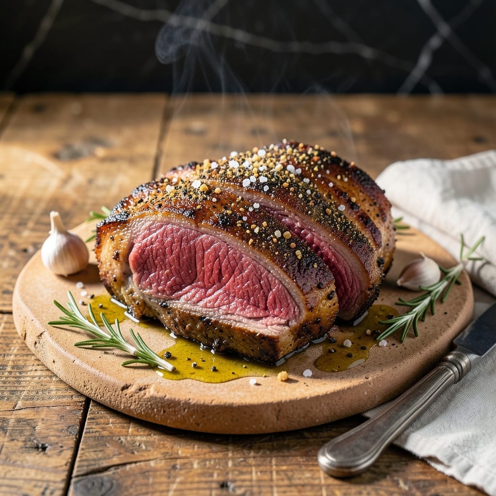 London Broil Roast Recipe Oven: Cast Iron Seared and Oven-Finished