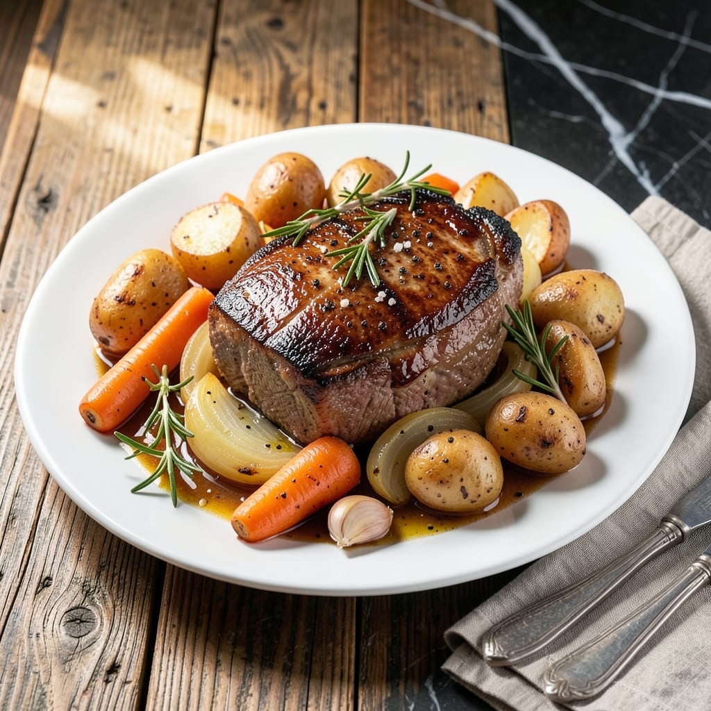 English Roast Recipe Slow Cooker: Hands-Off Sunday Dinner with Herb-Infused Richness