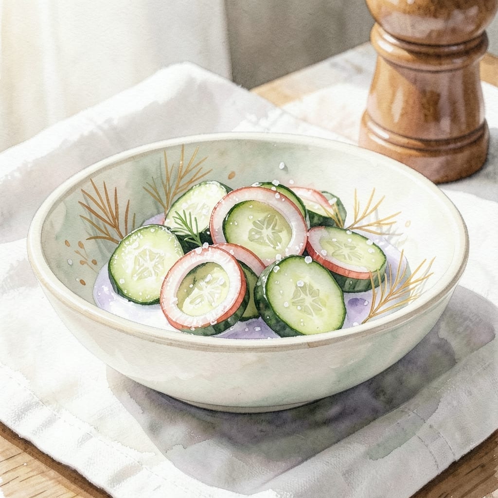 Cucumber Salad Recipe NYT: Refreshing Crunch With Dill and Vinegar