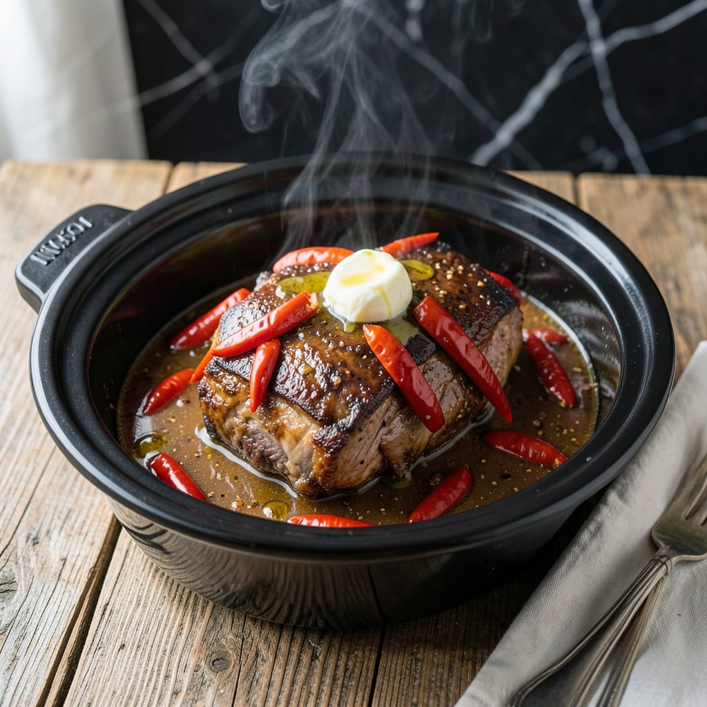 Mississippi Roast Recipe Crock Pot On High: Pepperoncini and Ranch Infused in 4 Hours