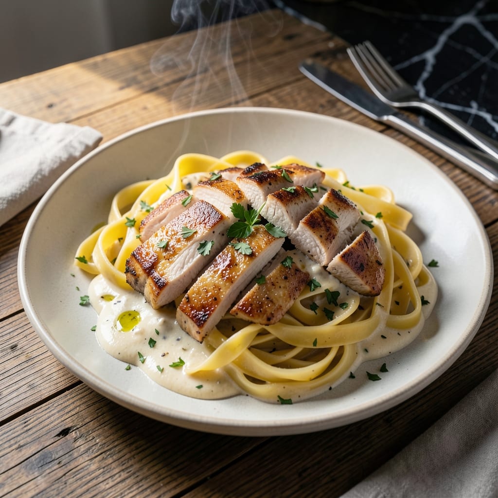 Pappardelle Pasta Recipe With Chicken: Wide Ribbons With Herb-Infused Cream Sauce Pappardelle Pasta Recipe With Chicken: Wide Ribbons With Herb-Infused Cream Sauce