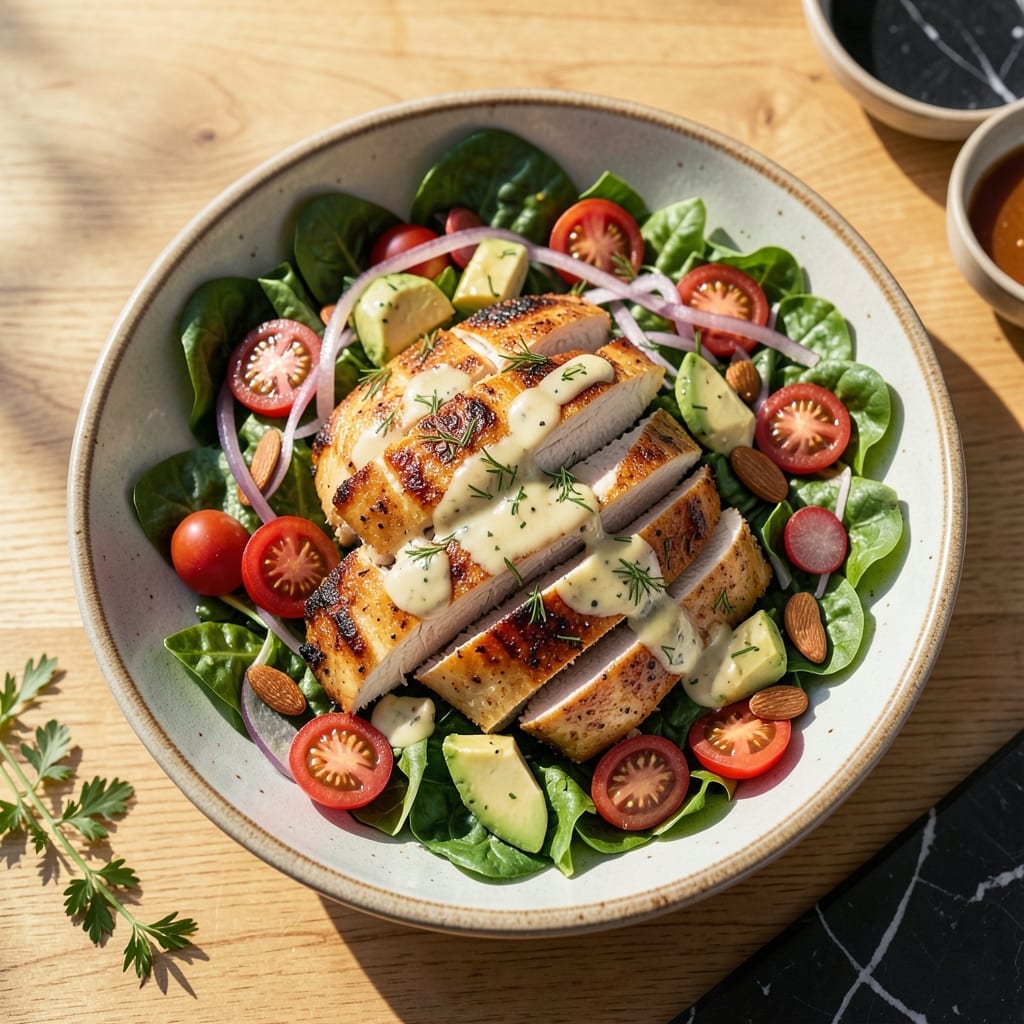 Chicken Salad Recipe With Roasted Chicken: Smoky Depth and Creamy Crunch