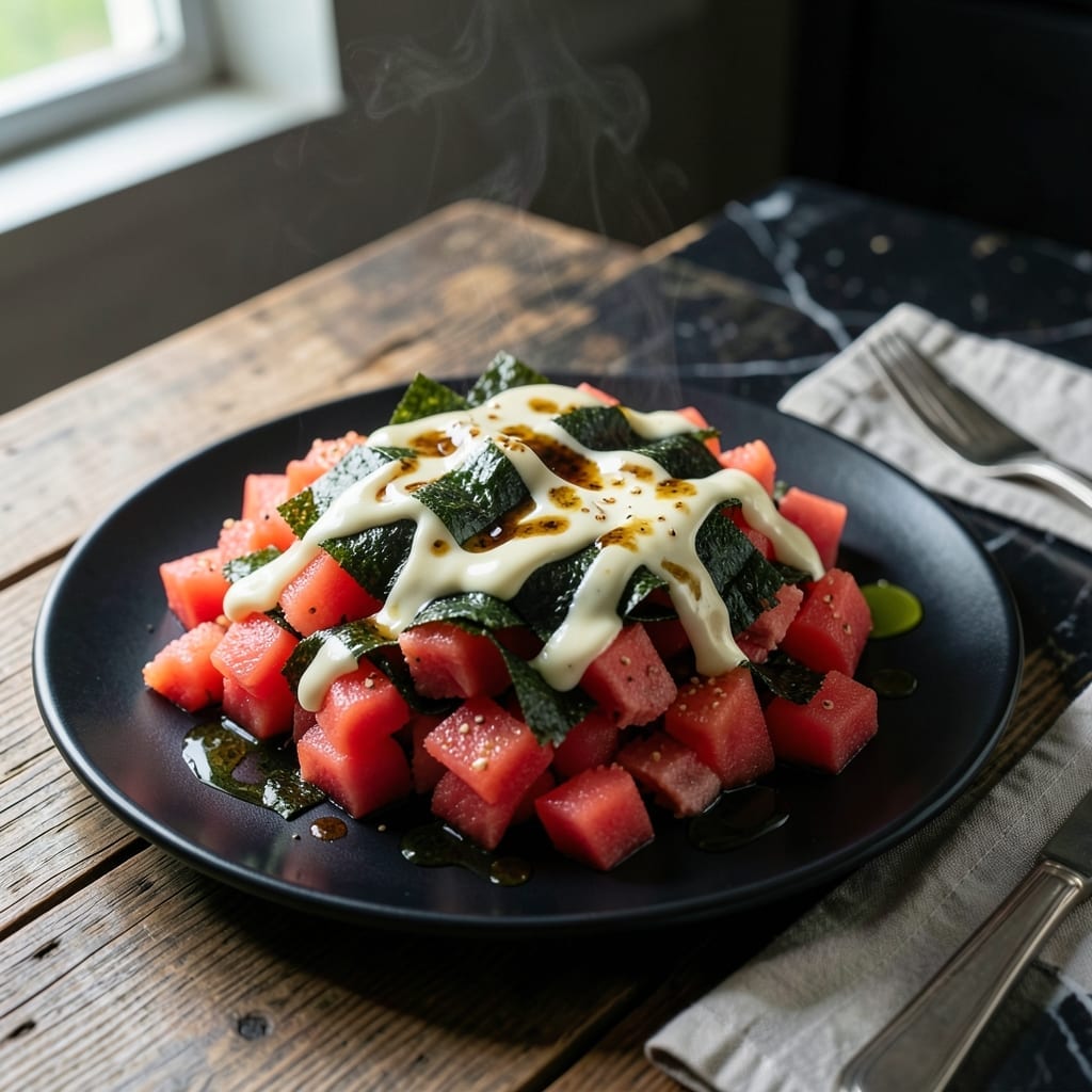 Vegan Tuna Recipe Watermelon: Refreshing Plant-Based Seafood Twist