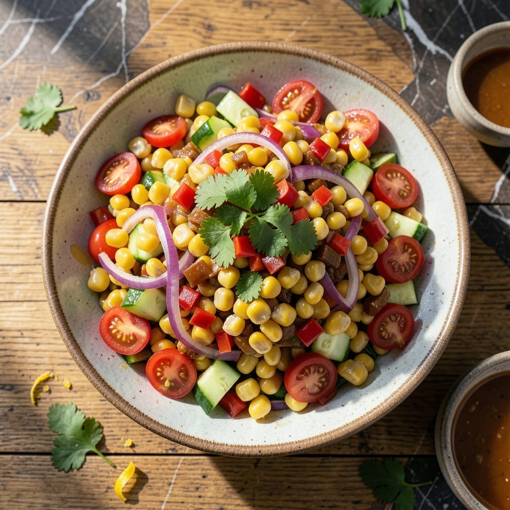 Corn Salad Recipe Ideas: Sweet Kernels and Zesty Freshness