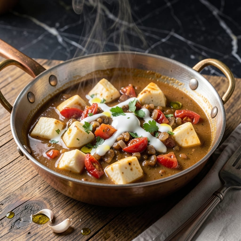 Recipe to Make Paneer Butter Masala: North Indian Creamy Curry with Spiced Tomato Gravy