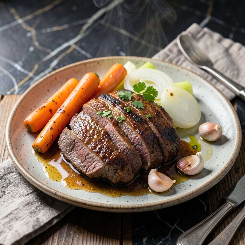 Recipe Chuck Steak Slow Cooker: Melt-In-Your-Mouth Braised Beef