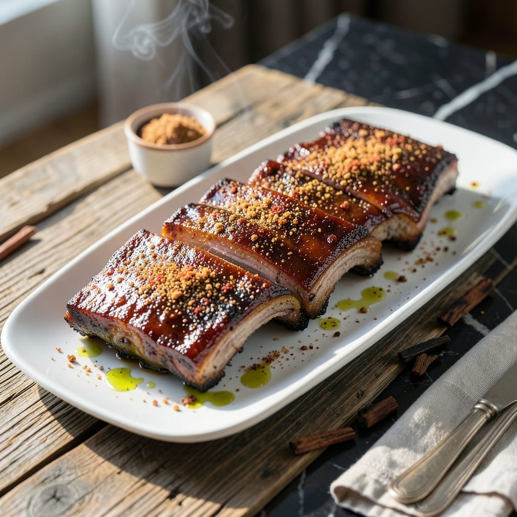 Grilled Pork Ribs Recipe Quick: Smoky Char in Under an Hour