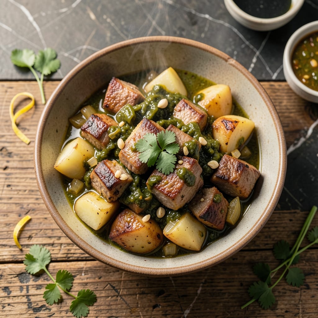 Green Chili Recipe With Pork and Potatoes: Hearty Southwestern Stew