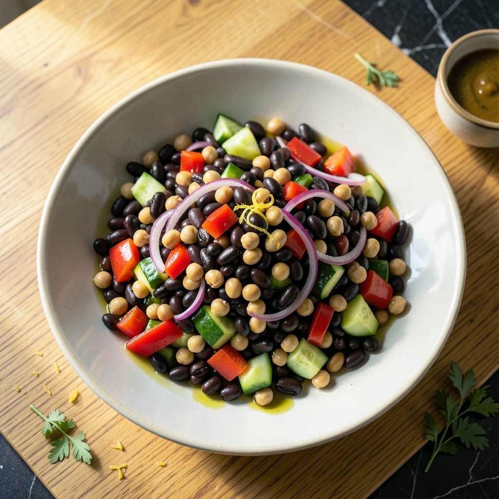 Bean Salad Recipe Low Calorie: Fresh and Crunchy Protein-Packed Bowl Bean Salad Recipe Low Calorie: Fresh and Crunchy Protein-Packed Bowl