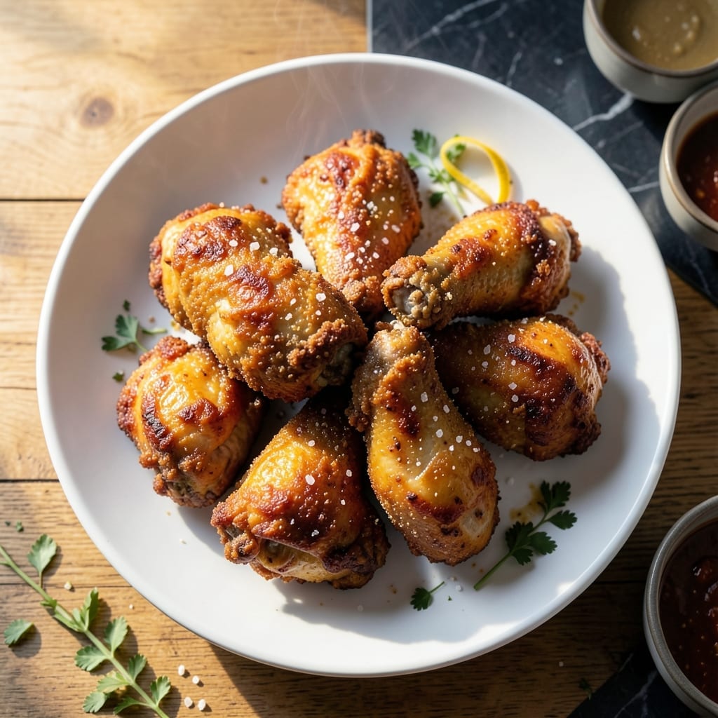 Fried Chicken Recipe With Vinegar: Crispy Skin With Tangy Zing
