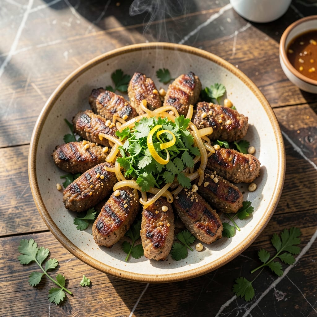 Kofta Recipe Egyptian: Spiced Ground Meat Patties With Fresh Herbs
