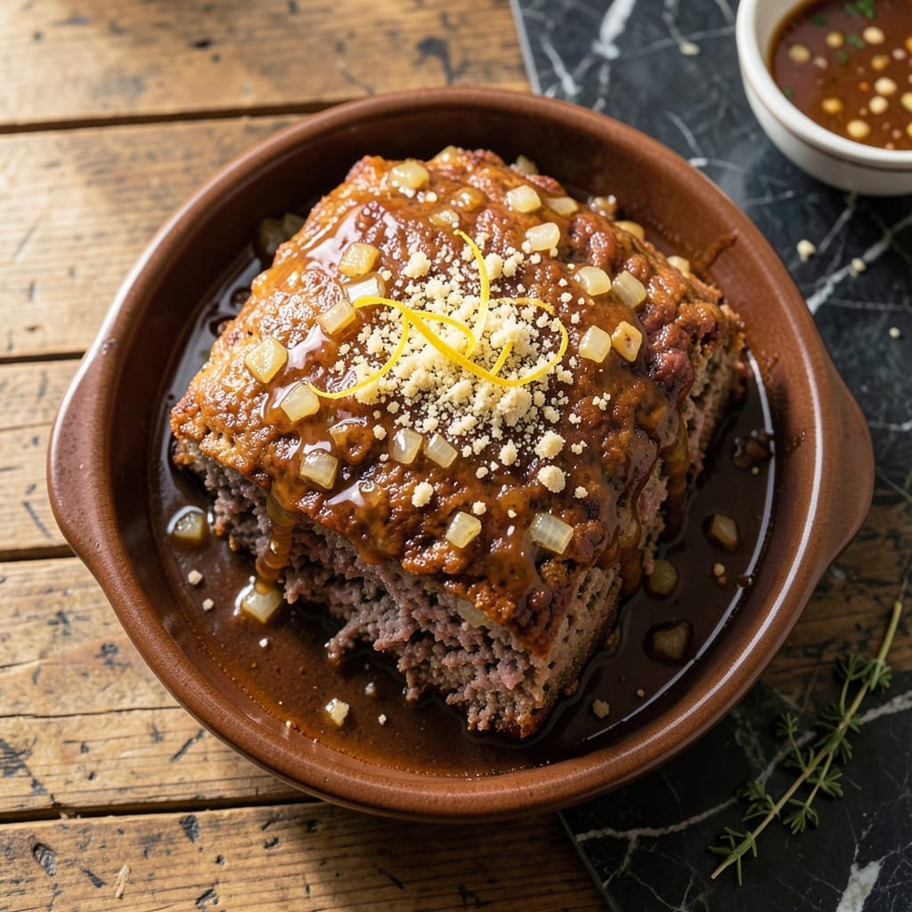 Meat Loaf Recipe With Beef and Pork: Classic Blend With Savory Glaze Meat Loaf Recipe With Beef and Pork: Classic Blend With Savory Glaze