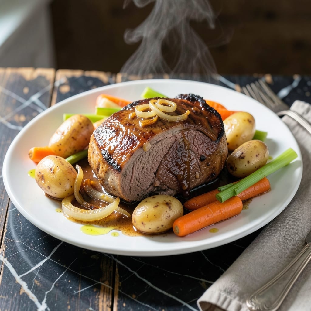 Lipton Pot Roast Recipe Crock Pot: Slow-Cooked Herb-Infused Beefy Depth